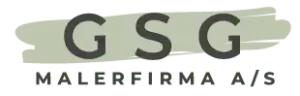 Logo for GSG Malerfirma, en professionel partner til Adminity.